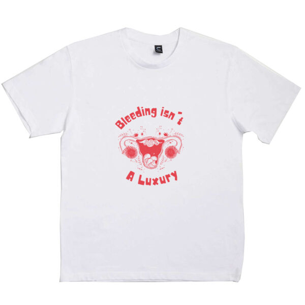 Bleeding isn't A luxury - big logo  - Unisex Classic Tee Thumbnail